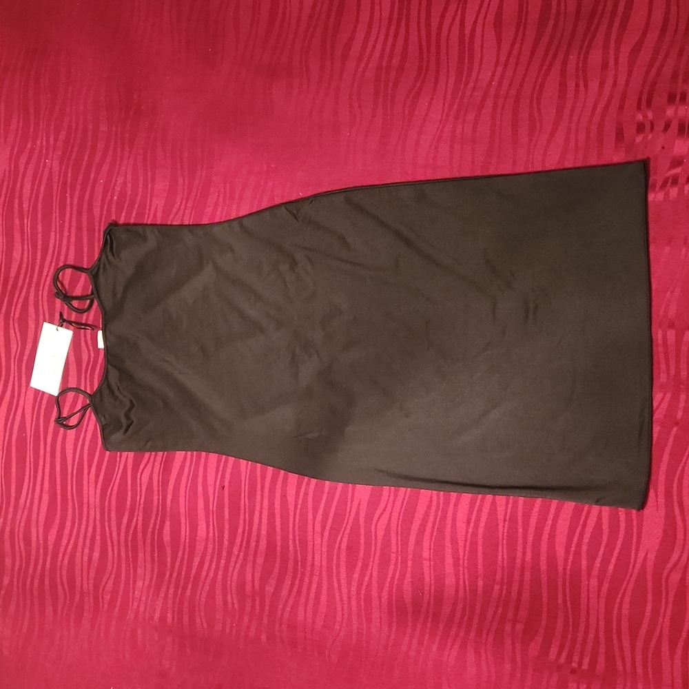 Small black tank dress - NWT